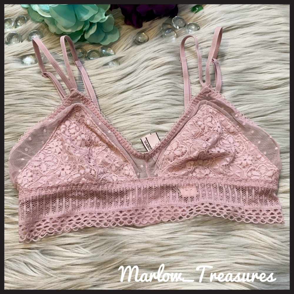 Victorias Secret Comfy Super Sexy Lace Bralette XS